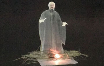 Ночью по всей Беларуси пылали чучела Лукашенко