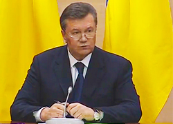 Янукович: В Украине царит террор и хаос