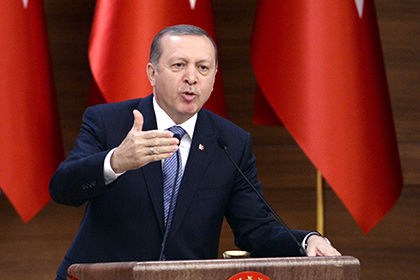 Эрдоган раскритиковал Европу за симпатии к курдам