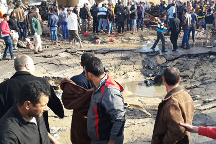 Число жертв атаки боевиков на Синае возросло до 50