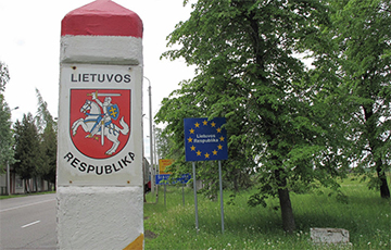 На границе Литвы с Беларусью начал возводится проволочный барьер