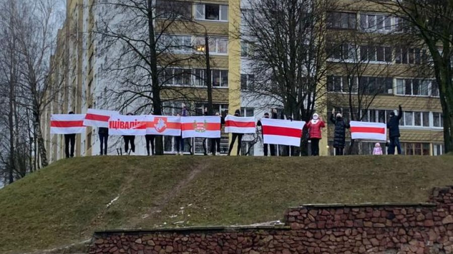 Белорусы вышли на «Марши народного трибунала»