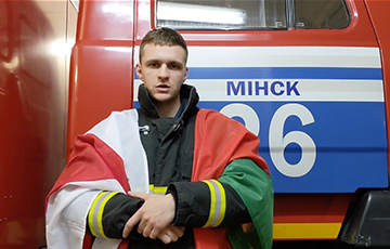 Пожарный с Марша Героев обратился к белорусам
