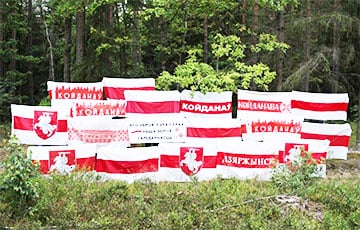 Партизаны Дзержинска вышли на бело-красно-белую акцию