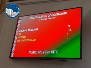 В Палате представителей проголосовали за внесение изменений в Конституцию