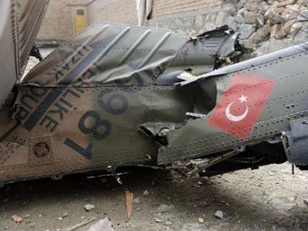 При крушении вертолета в Турции погибли 17 военных