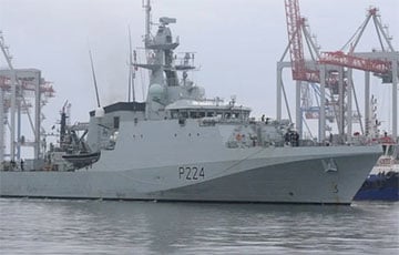 В порт Одессы зашел один из новейших кораблей британского флота