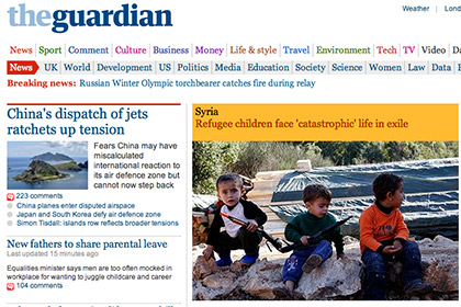 Аудитория сайта The Guardian в США превзошла британскую