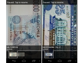 Приложение Goggles обучили узнавать банкноты