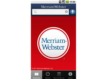 Merriam-Webster выпустил бесплатный словарь для Android