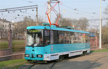 На выходных в Минске не будут ходить трамваи в сторону ДС «Озеро»