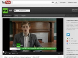 Russia Today сообщил о блокировке канала на YouTube