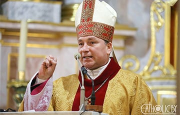 Епископ Юрий Кособуцкий вступился за гимн «Магутны Божа»