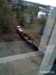 На детской железной дороге в Минске сошла с рельсов платформа
