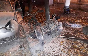 Взрыв в Киеве: ранены депутат Игорь Мосийчук и политолог Виталий Бала