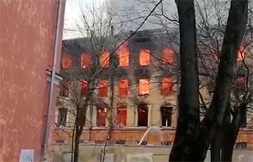 В институте Минобороны Московии вспыхнул пожар