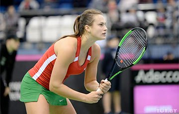 Арина Соболенко одержала победу в матче первого раунда на турнире ВТА в Китае