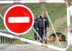 На границе с Украиной белорусские пограничники обнаружили 1,5 тонны сала