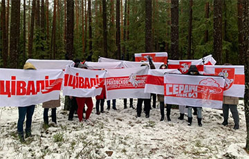 Минские районы с самого утра провели совместный партизанский марш