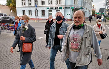 В Гомеле пенсионеры идут Маршем по центру города