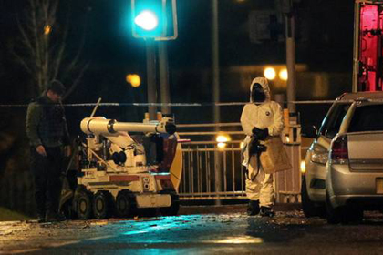 В Северной Ирландии водитель автобуса отказалась везти бомбу в полицию