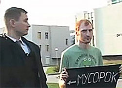 В Минске снова арестован автор «Мусорка»