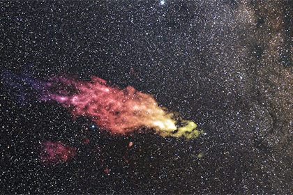 Гигантское облако газа приготовится «зажечь» галактику Млечный Путь