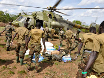 В Кении пропала группа вертолетов ВВС Уганды