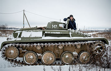 Белорус рассказал, как собрал собственный танк Т-60