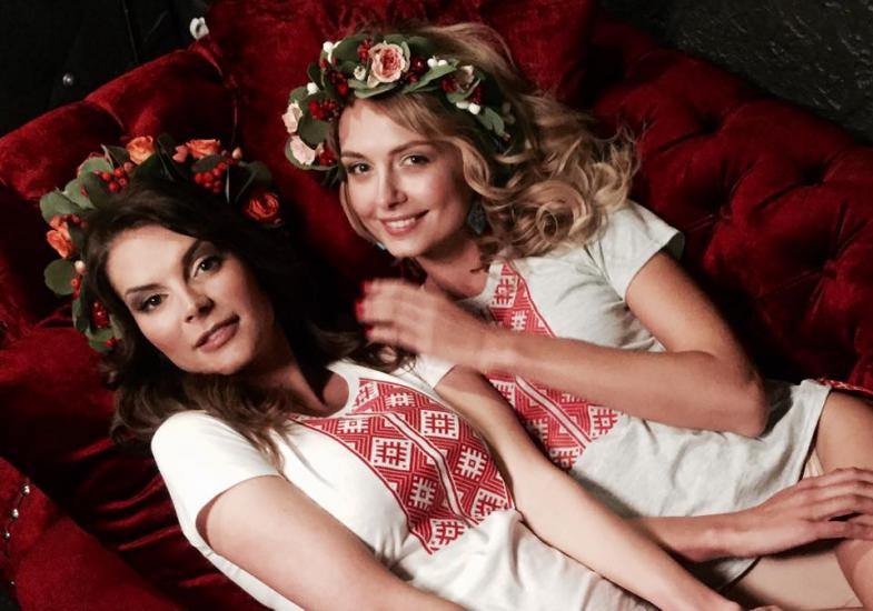 Фотофакт: Две победительницы «Мисс Беларусь» надели вышиванки