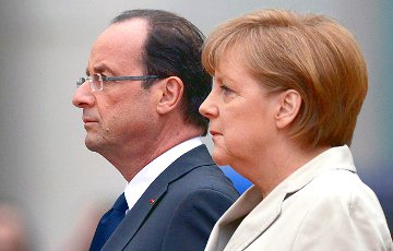 Меркель и Олланд выступят с совместным обращением в Европарламенте