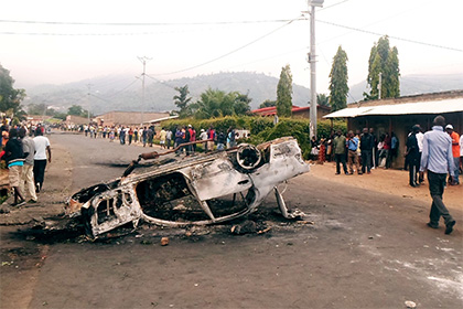 В Бурунди подавлена попытка военного переворота