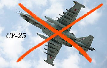 Украинские воины уничтожили московитский Су-25