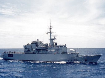 ВМС Франции перехватили судно с 1200 килограммами кокаина