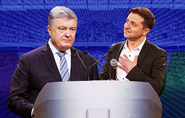 Дебаты Зеленского и Порошенко на стадионе «Олимпийский» (Онлайн-трансляция)