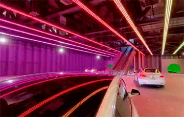 Boring Company Илона Маска впервые показала станцию туннеля под Лас-Вегасом