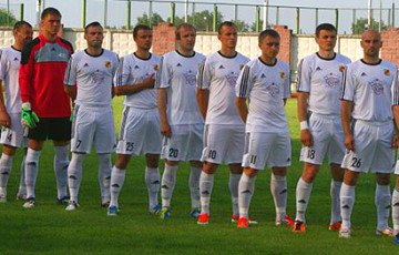 Футболисты «Ислочи» победно дебютировали в высшей лиге