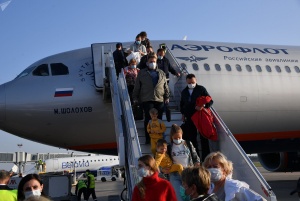 Первый самолет из Москвы после пандемии приземлился в Минске