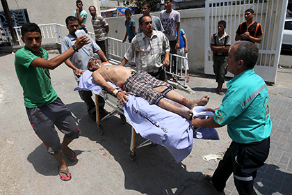 В результате взрыва израильского боезаряда в Газе погибли четыре человека