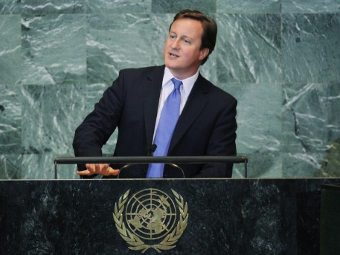 Кэмерон вышел на трибуну ООН с критикой Ахмадинеджада