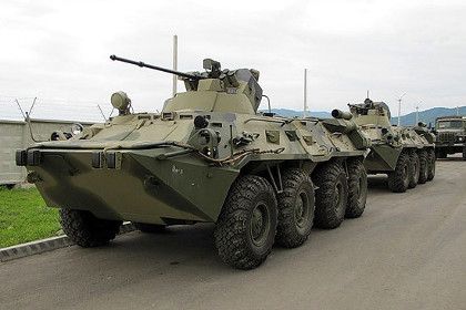 Самарская мотострелковая бригада получит 160 новых БТР-82А