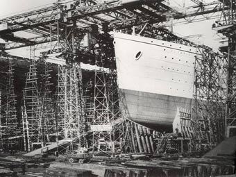 В Ирландии впервые за сто лет покажут чертеж "Титаника"