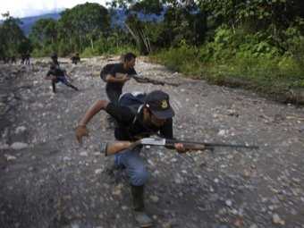 Перуанский лесной спецназ задержал 13 россиян