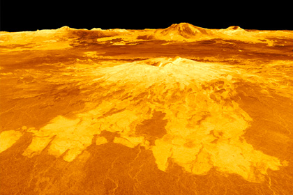 Планетологи обнаружили растрескивание коры Венеры