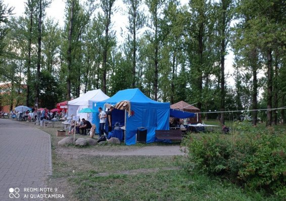 Волонтерский лагерь возле Окрестина прекратил работу