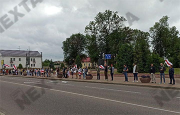Жители Койданово вышли на протесты