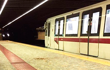 Опубликовано видео инцидента с белоруской в римском метро: реакция очевидцев поражает