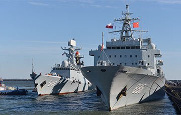 Китайские военные корабли впервые прибыли в Польшу