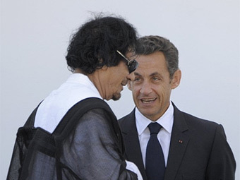 Сын Каддафи рассказал о финансировании "клоуна Саркози"