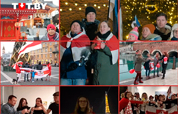 Белорусы из 42 стран поздравили соотечественников с Новым годом